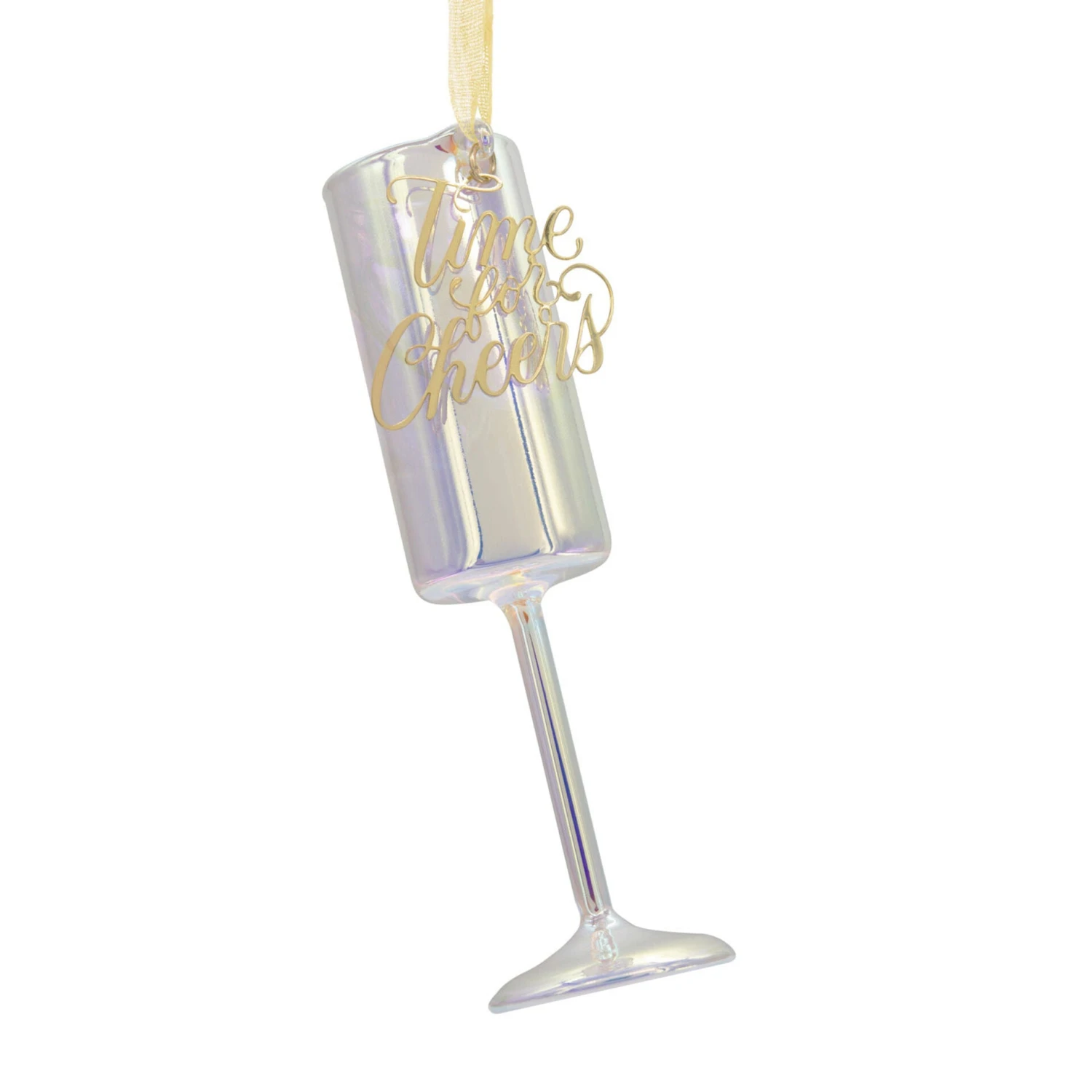 Signature Champagne Flute Premium Blown Glass Hallmark Ornament 1 Signature Champagne Flute Premium Blown Glass Hallmark Ornament