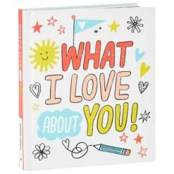Hallmark What I Love About You! A Color-Your-Own Recordable Storybook