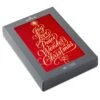 Hallmark Red And Gold Tree Boxed Christmas Cards, Pack Of 16