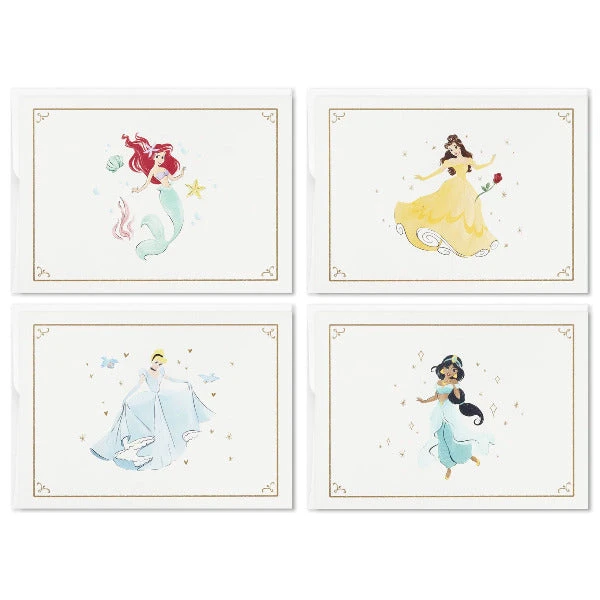 Hallmark Disney Princess Assorted Boxed Blank Note Cards Multipack, Pack Of 24 1 Hallmark Disney Princess Assorted Boxed Blank Note Cards Multipack, Pack Of 24