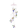 Colorful Acrylic Hummingbirds Wind Chime
