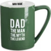 Dad The Man The Myth The Legend 18 Oz. Mug
