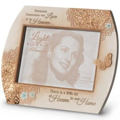 Light Your Way Memorial Photo Frame Heaven In Our Home