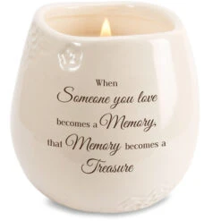 Memory Treasure Sympathy Candle Made Of Soy Wax With Tranquility Scent