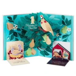 Hallmark The 12 Days Of Christmas Large Pop-Up Book With Sound 5 Hallmark The 12 Days Of Christmas Large Pop-Up Book With Sound -Tomy Store 1KCX1077 3