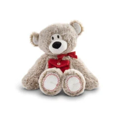 Demdaco Christmas Pocket Prayer Bear Stuffed Animal, 11"