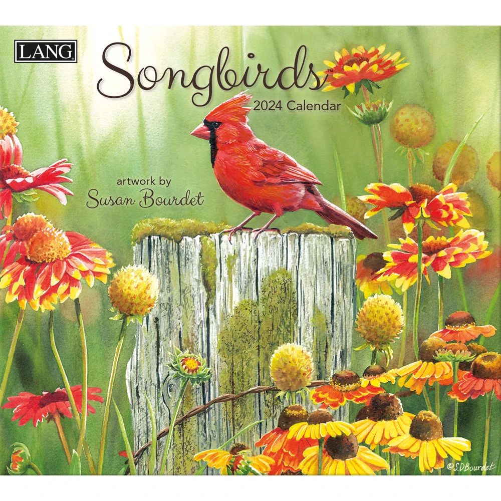 2024 Lang Wall Calendar Songbirds 1 2024 Lang Wall Calendar Songbirds