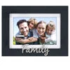 Malden Family 4"x6" Or 5"x7" Photo Frame In Rustic Black