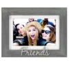 Malden Friends 4"x6" Or 5"x7" Photo Frame In Rustic Gray