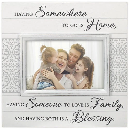 Malden Home Family Blessing Sunwashed 4"x6" Photo Frame 1 Malden Home Family Blessing Sunwashed 4"x6" Photo Frame