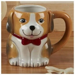 Sculpted 3-Dimensional 18 Oz. Dog Mug Beagle