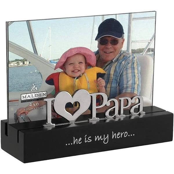 Malden I Love Papa Desktop Expressions 4"x6" Photo Frame 1 Malden I Love Papa Desktop Expressions 4"x6" Photo Frame