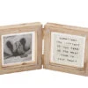 Sometimes The Littlest Things Take Up The Most Room In Your Heart Hinged Baby Picture Frame