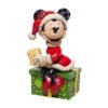 Disney Jim Shore Chocolate Delight Santa Minnie With Hot Chocolate Figurine