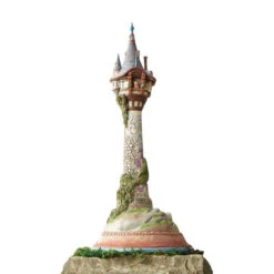 Jim Shore Disney Dreaming Of Floating Lights Masterpiece Rapunzel Tower Figurine