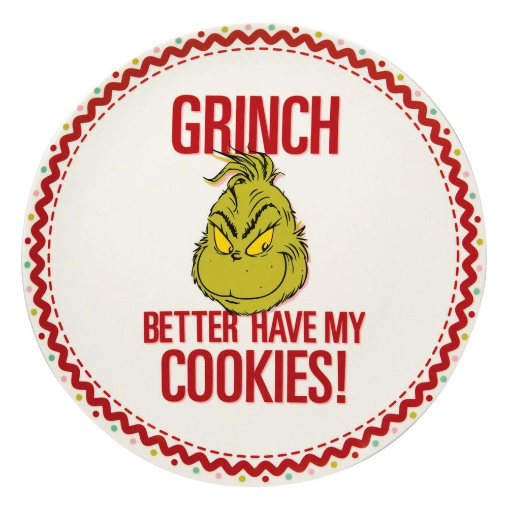Grinch Cookie Platter 1 Grinch Cookie Platter