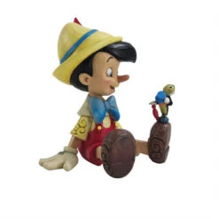 Jim Shore Disney Wishful And Wise Pinocchio & Jiminy Figurine