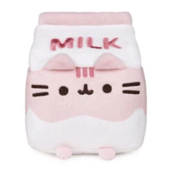 GUND Pusheen Strawberry Milk Plush Cat Stuffed Plush