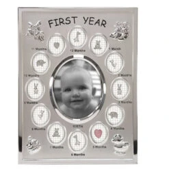 Malden Baby's First Year Collage Photo Frame For 13 Photos