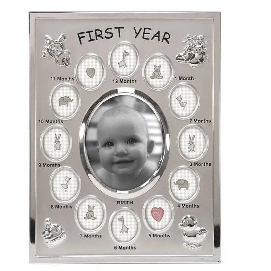 Malden Baby's First Year Collage Photo Frame For 13 Photos 1 Malden Baby's First Year Collage Photo Frame For 13 Photos