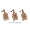7"x12" Kindred Sentiment Charcuterie Board W/ Handle