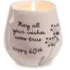 Happy 60th Birthday Soy Wax Candle 8 Oz.