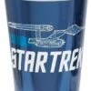 Vandor Star Trek 16-Ounce Laser Decal Pint Glass