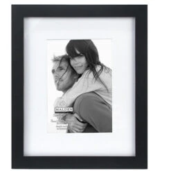 Malden Linear Classic Wood 5"x7" Or 8"x10" Photo Frame, Black