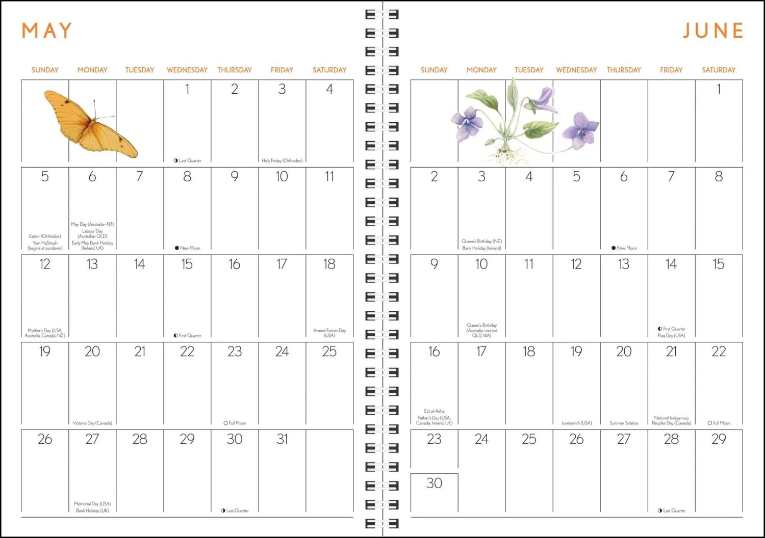 Marjolein Bastin Nature's Inspiration 12-Month 2024 Engagement Calendar 2 Marjolein Bastin Nature's Inspiration 12-Month 2024 Engagement Calendar - Image 2