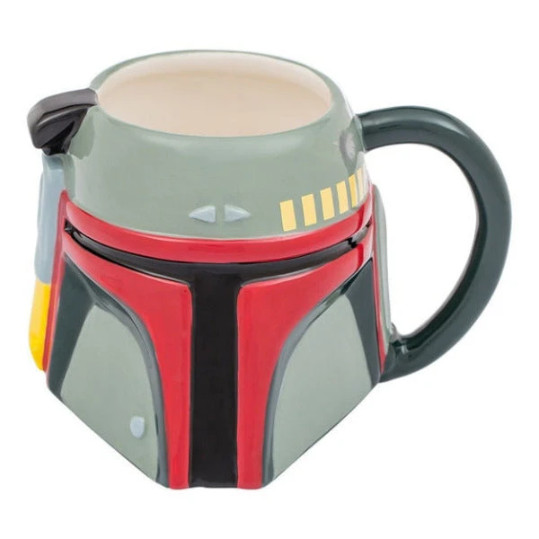 Star Wars Boba Fett 20 Oz. Sculpted Ceramic Mug 1 Star Wars Boba Fett 20 Oz. Sculpted Ceramic Mug