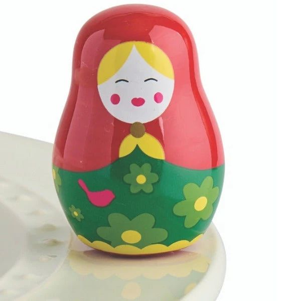 Nora Fleming All Dolled Up (Nesting Doll) Mini 1 Nora Fleming All Dolled Up (Nesting Doll) Mini