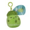 Squishmallow Anara The Asparagus 3.5" Clip Stuffed Plush By Kelly Toy