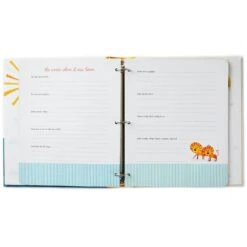 Hallmark The Journey Begins Noah's Ark First Five Years Baby Book -Tomy Store BBA4132 03