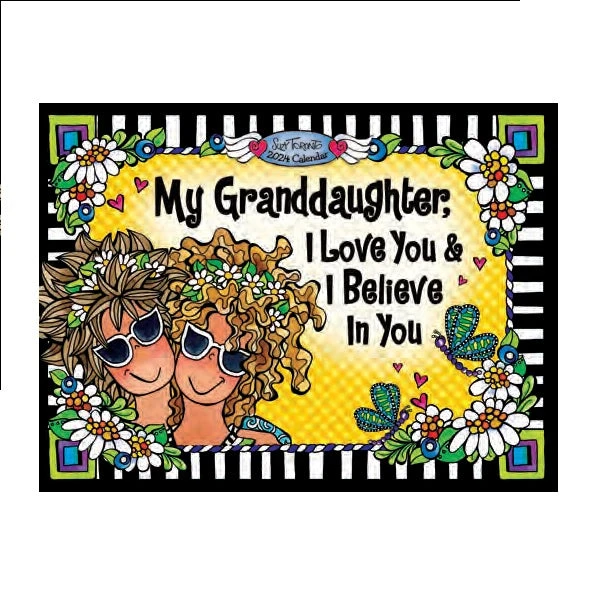 2024 Blue Mountain Arts Calendar My Granddaughter, I Love You & I Believe In You 1 2024 Blue Mountain Arts Calendar My Granddaughter, I Love You & I Believe In You
