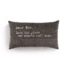 Demdaco Dear You Our Hearts Lumbar Pillow, 12x20