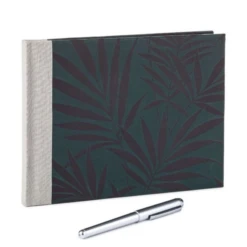 Hallmark Palm Leaves Guest Book And Pen Set