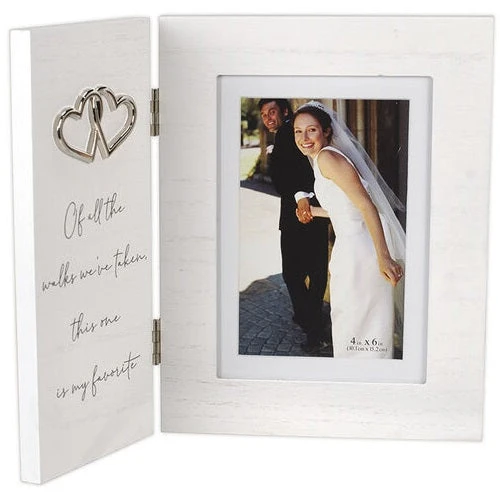 Malden Of All Walks This Is My Favorite Wedding Picture Frame Holds 4" X 6" Or 5" X 7" Photo 1 Malden Of All Walks This Is My Favorite Wedding Picture Frame Holds 4" X 6" Or 5" X 7" Photo