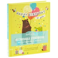 Hallmark Happy Birthday To You! Recordable Storybook With Music -Tomy Store KOB1218 06