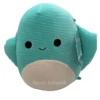 Squishmallow Maggie The Teal Stingray Corduroy 5" Stuffed Plush By Kelly Toy