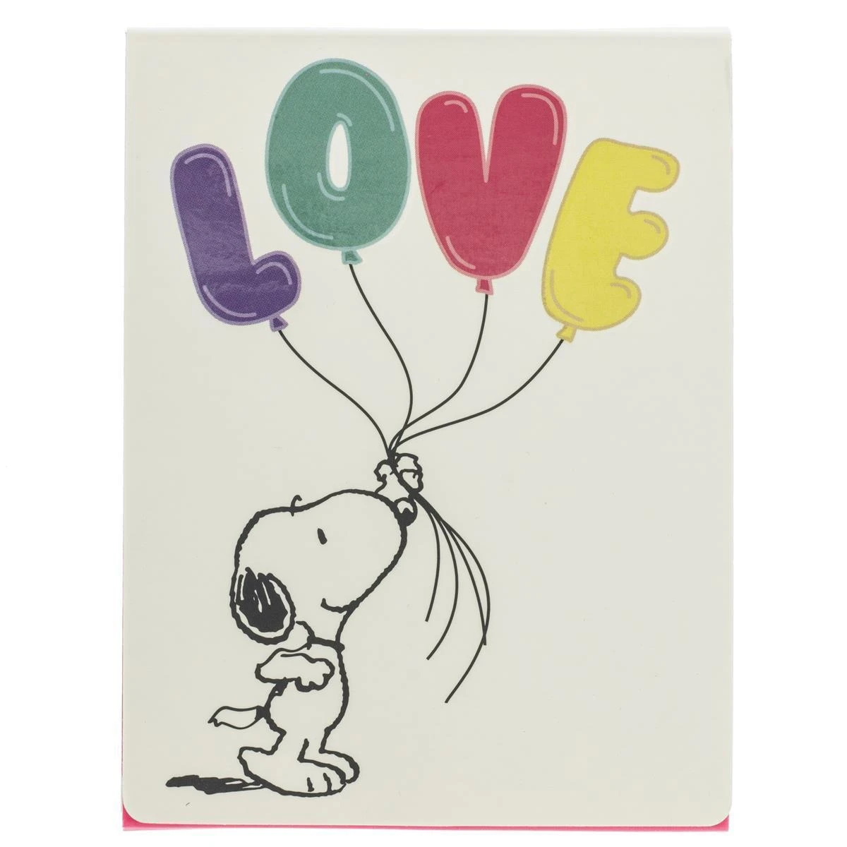 Peanuts® Snoopy With Love Balloons Petite Pocket Note 1 Peanuts® Snoopy With Love Balloons Petite Pocket Note
