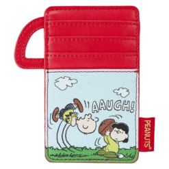 LOUNGEFLY Peanuts Charlie Brown Vintage Thermos Card Holder