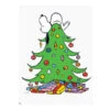 Snoopy As Christmas Tree Topper Pocket Note