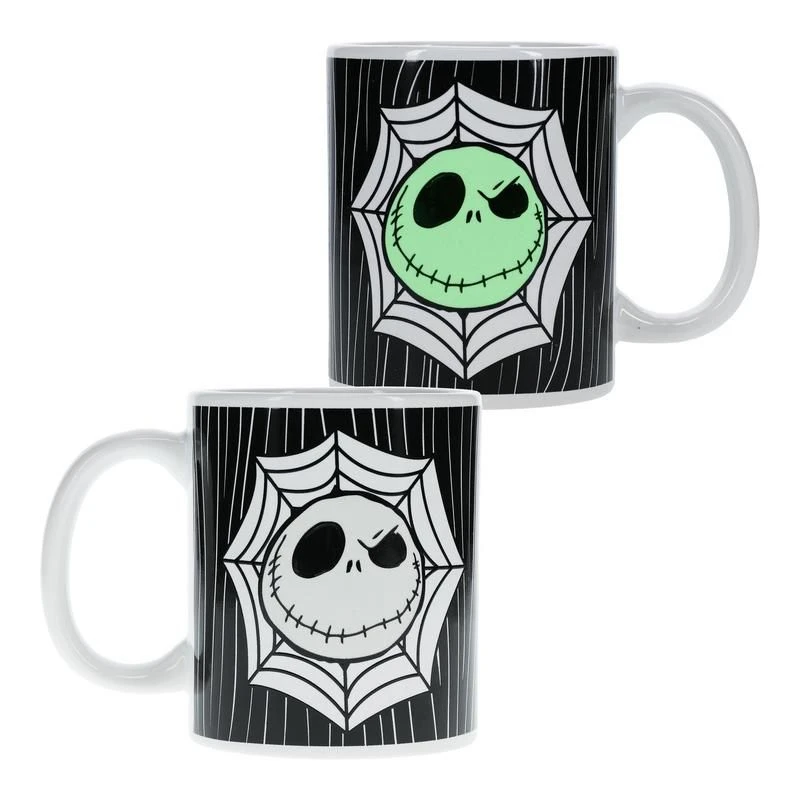 Jack Skellington Glow In The Dark 10 Oz. Ceramic Mug 1 Jack Skellington Glow In The Dark 10 Oz. Ceramic Mug