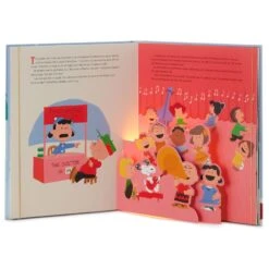 Hallmark Peanuts® A Charlie Brown Christmas Large Lighted Pop-Up Book With Sound -Tomy Store Peanuts A Charlie Brown Christmas Book 1XKT1781 05