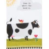 Home Is Where The Herd Is Cow Dual Purpose Terry Towel