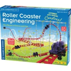 Thames & Kosmos Roller Coaster Maker Engineering Lab STEM Model Building And Experiment Kit