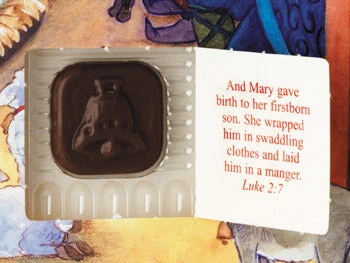 The Nativity Story With Bible Verses Chocolate Advent Calendar 2 The Nativity Story With Bible Verses Chocolate Advent Calendar - Image 2