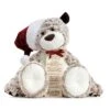 Giving Plush 16" Teddy Bear With Santa Hat By Demdaco Giving Collection