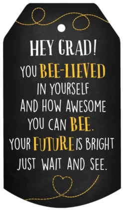 Bee All You Can Bee Graduation Stuffed Plush 6" -Tomy Store h8910 ht