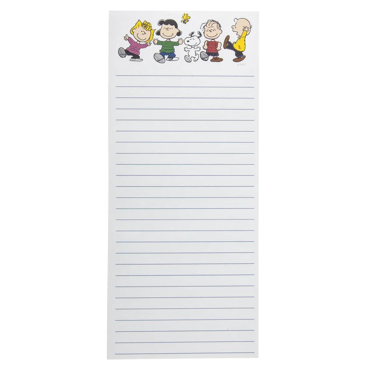 Snoopyand The Peanuts® Gang Happy Dance Magnetic Note Pad 1 Snoopyand The Peanuts® Gang Happy Dance Magnetic Note Pad